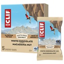 CLIF BAR - White Chocolate Macadamia Nut Flavor - Made with Organic Oats - 9g Protein - Non-GMO - Plant Based - Energy Bars - 2.4 oz. (5 Pack)