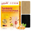 36PCS Varicose Veins Patch(Turmeric)–Varicose Veins Patch for Legs-Natural Spider Vein Relief, Enhance Capillary Health & Improve Blood Circulation