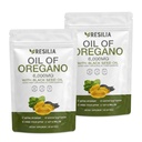 Resilia Oil Of Oregano Softgels with Black Seed Oil 6000mg – Premium Grade Oregano Oil Capsules for Immune & Digestive Support – Non-GMO, Gluten-Free Softgels - 120 Count (Pack of 2)