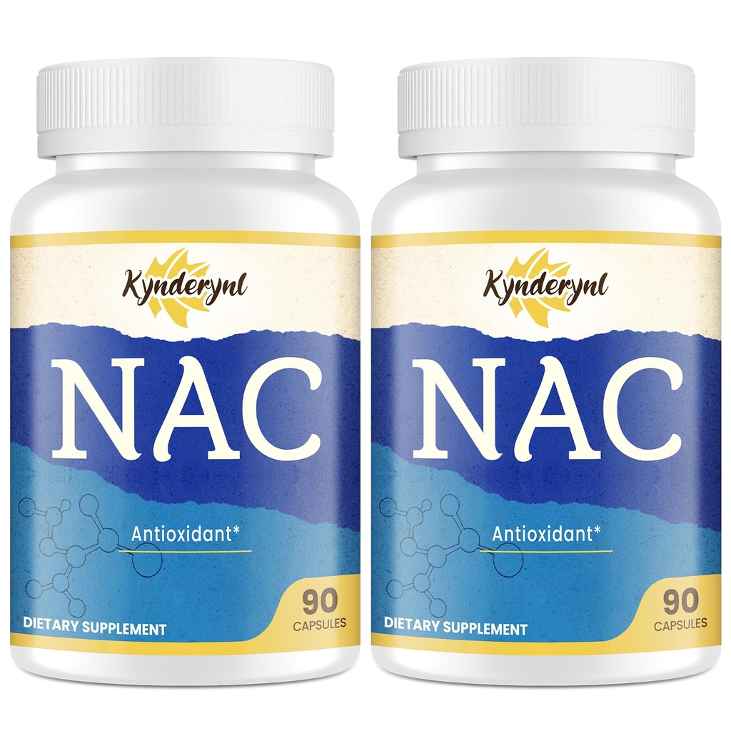 NAC Supplement N-Acetyl Cysteine | High Dose NAC 1000mg for Liver Focused | N-Acetyl-L-Cysteine with Milk Thistle & Glutathione | NAC Capsules 180-Count Vegan