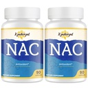 NAC Supplement N-Acetyl Cysteine | High Dose NAC 1000mg for Liver Focused | N-Acetyl-L-Cysteine with Milk Thistle & Glutathione | NAC Capsules 180-Count Vegan