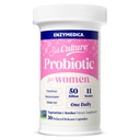 Enzymedica SubCulture Probiotic Supplement for Women - Women's Probiotic for Vaginal & Urinary Health Support, 50 Billion CFU, Supports Immune & Gut Health, Microbiome Balance, Vegetarian - 30 Caps