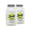 2 Pack Carb & Sugar Blocker: 4-in-1 Support with White Kidney Bean, Chromium, Salacia & Green Tea. Reduce Starch Absorption & Post-Meal. - Dairy-Free & Gluten-Free - 120 Capsules（60 Servings）