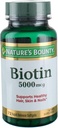Nature’s Bounty Super Potency Biotin 5000mcg — 72 мягких геля (пакет 2)