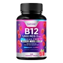 Built by Nature Vitamin B12 1000 mcg Methylcobalamin – Fast Dissolve Sublingual Tablets for Energy & Nervous System Support - Berry Flavor – 120 Chewable Tablets (4 Month Supply)