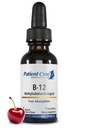 Patient One Vitamin B12 2000mcg Liquid | Supplement to Support Energy, and Heart and Nervous System Health* | Methylcobalamin Form | 1 fl oz Liquid