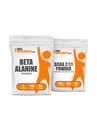 BulkSupplements Beta Alanine 500g + BCAA 2:1:1 500g Bundle
