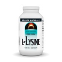 Source Naturals L-Lysine Free Form, 1000 mg* - 200 Tablets