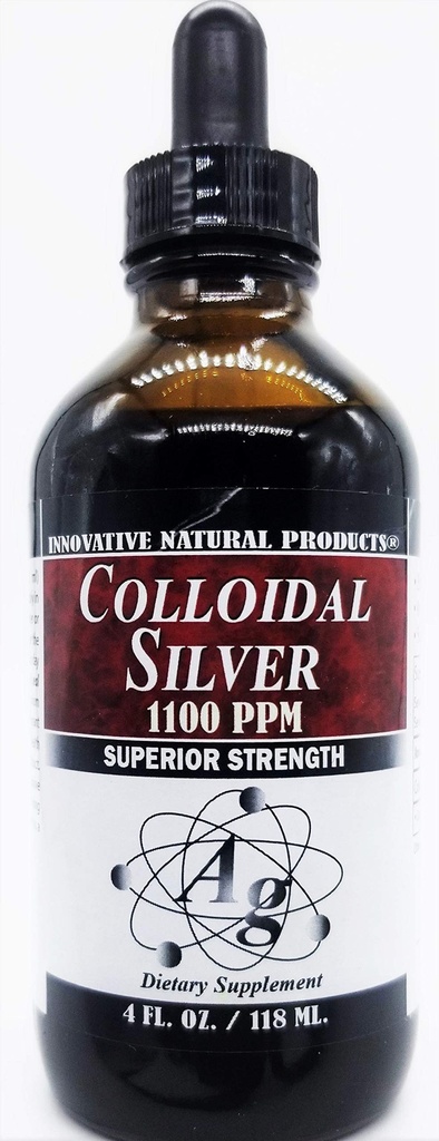 Colloidal Silver 1100 PPM (4 oz) by Innovative Natural Products