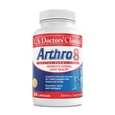U.S. Doctors’ Clinical Arthro8 - Doctor-Formulated Joint Supplement + Hyaluronic Acid + Turmeric & Collagen for Flexibility, Mobility, & Strong Cartilage - 60 Capsules - 15/30-Day Supply