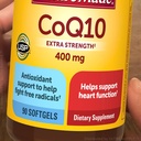 Nature_Mades CoQ10 400 mg (90 Count. Value Pack) Softgels | Extra Strength, Antioxidant Support, Energy Metabolism