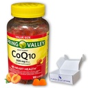 Coq10 200mg Gummies- Coenzyme Supplement for Adults Natural Flavor, 200 mg 100 ct (Pack of 1), Boxed by Fusion Shop Store