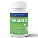 WELMATE AREDS 2 Eye Vitamins, 240 Mini Softgels (4 Month Supply) - Lutein 5mg and Zeaxanthin 1mg with Vitamin C, E, Zinc - Macular Health, Doctor Formulated, Easy to Swallow - Gluten Free
