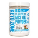 Dr. Colbert, MD MCT Oil Powder | Coconut Cream Flavor | by Divine Health | Keto Zone | 75/C8 25/C10 | 0 Net Carbs | 30 Day Supply | 315g
