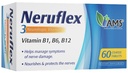 America Medic & Science NeruFlex 60ct – Nerve Support Supplement with Essential B-Vitamins – Supports Nervous System Health & Energy Production – 60 Tablets