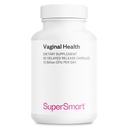 Supersmart - Vaginal Health - Prebiotic & Probiotic (with Lactobacillus Acidophilus) - Intimate Hygiene & Flora for Women | Non-GMO & Gluten Free - 60 DR Capsules