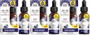 GuruNanda Black Seed Oil, Cold-Pressed Nigella Sativa - Rich in Vitamin D3 5000 Units, K2 & E, High Thymoquinone | Potent Antioxidant for Immune Support, Non-GMO, 2 Fl.oz (Pack of 3)