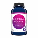 MD Life L-Methylfolate 1mg - Professional-Grade Active L-Methylfolate Supplement - 90 Capsules - Maximum Potency MTHFR Supplements - L methylfolate 1mg - Essential Amino Acids