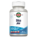 KAL Silica Plus, Silica Gel with Horsetail Extract, Healthy Hair, Skin & Nails Support, Maximum Absorption, Vibrant Hair, Glowing Skin Supplement, Vegan, Gluten Free, 90 Serv, 90 Quick Dissolve Tabs