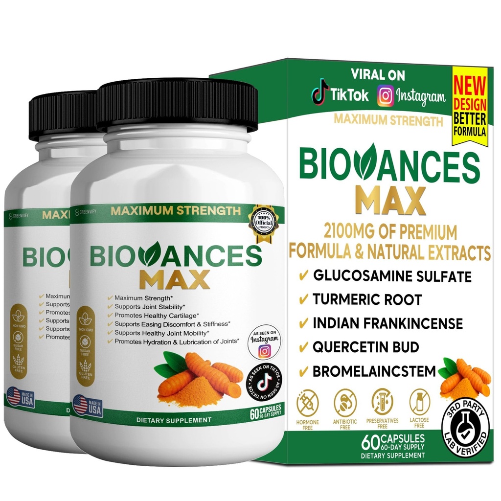 Bioances Max Joint Support Supplement, Glucosamine (2)