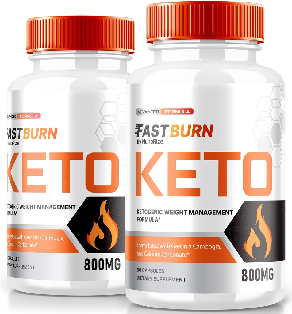 (2 Pack) Fast Burn Keto Capsules, FastBurn Advance Weight Loss Support, Maximum Support Formula, Fast Burn Pills, All Natural Keto Supplement, Fast Burn Keto Vitamins, FastBurn Reviews (120 Capsules)