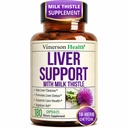 Liver Cleanse Detox & Repair – Liver Support Supplement with Milk Thistle Extract, Dandelion Root, Artichoke & Zinc – Gentle Liver Health, Digestion & Energy for Women & Men – Non-GMO – 180 Capsules