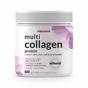 NatureBell Multi Collagen Protein Powder - 600g - Hydrolyzed Collagen Peptides - for Skin, Hair, Nail, Joint & Bone Health Support* - Grass-Fed & Keto-Friendly - Unflavored
