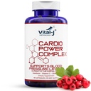 Cardio Power Complex – Premium Blood Pressure Support Supplement with Garlic, Hawthorn, Hibiscus, Olive Leaf - 13 Natural Ingredients – 90 Capsules