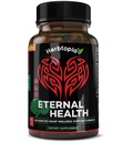 Eternal Health Blood Pressure Support Supplement – Heart Health & Blood Circulation Formula with CoQ10, K2 MK7, Black Garlic, Hawthorn, Olive Leaf & Dan Shen – 60 Capsules