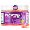 Menopause Supplements Sugar-Free Gummies, Hormone Balance for Women with Herbs Complex & Vitamin D3 K2 & Probiotic, Menopause Relief for Hot Flashes, Night Sweats, Mood Swings (60 Gummies)1