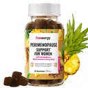 Perimenopause Support Gummies for Women - Menopause Relief Estrogen & Hormone Balance Supplement with Black Cohosh Chasteberry Vitamins D3 B6 for Hot Flashes Night Sweats & Mood Swings