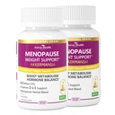 Menopause Supplements for Women 60 Billion with Akkermansia Probiotic & Prebiotic, Vitamin D & E for Hormone Balance, Metabolism, Gut Health, Hot Flashes - Non-GMO | 120 Caps