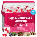 Menopause Supplements for Women, Menopause & PMS Relief Gummies, Hormone Balance Balance Harmony for Women with DIM, B6, Black Cohosh for Hot Flashes, Night Sweats, Mood* Swings, 0 Sugar, 120 Gummies