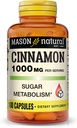 MASON NATURAL Cinmon, 1000 mg, 100 Capsules (Pack của 3), Herbal Dinerary phụ
