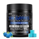 EAA Gummies - 2:1:1 BCAA Formula (8300mg) - Essential Amino Acids for Muscle Recovery & Endurance - Non-GMO, Gluten Free, Sugar Free, Vegetarian, Blue Raspberry Flavor - 90 Count