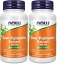 Now Supplements, Saw Palmetto Extract 320 mg with Pumpkin Seed Oil, Men's Health*, 90 Veg Softgels, (Pack of 2)