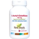 NEW ROOTS HERBAL S-Acetyl-Glutathione, 100mg | Superior Assimilation | Healthy Aging & Immunity Support (60 Veg Caps)