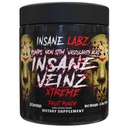 Insane Labz Insane Veinz Xtreme Non Stimulant NO Enhancing Powder, Nitric Oxide Booster, Loaded with L-Citrulline, Agmatine Sulfate and L-Arginine AKG, Increase Vascularity (30, Fruit Punch)