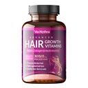 Biotin Hair Growth Capsules for Women & Men, 10,000mcg Biotin with Collagen, Saw Palmetto, MSM & Zinc, Hair, Skin & Nails Support, Daily Nutritional Capsules (60 Count)