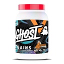 GHOST Clear Gains Mass Gainer Protein Powder - Post-Workout Weight Gainer Mix - 40g of Whey Protein Isolate, 440 Calories & 70g Vitargo Carbs - Lean Muscle Building & Recovery - Orange Cream
