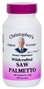 Christopher's Saw Palmetto - 500 mg - 100 Vegetarian Capsules