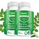 2Pcs Moringa Capsules – 800mg Pure Moringa Powder – 60 Capsules