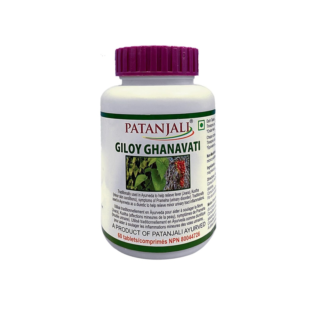 patanjali Giloy Ghanvati 60 Tablets