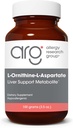 Allergy Research Group L-Ornithine-L-Aspartate Powder - Liver Detox Support Metabolite, Amino Acid Complex, Pure, 3000mg Supplement - 3,5 Oz