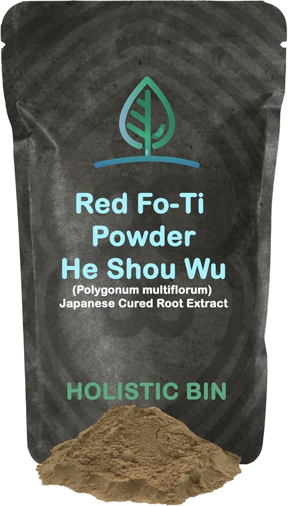 Holistic Bin Japanese He Shou Wu Fo Ti Powder Potent Fermented bylinný extrakt pre vitality 