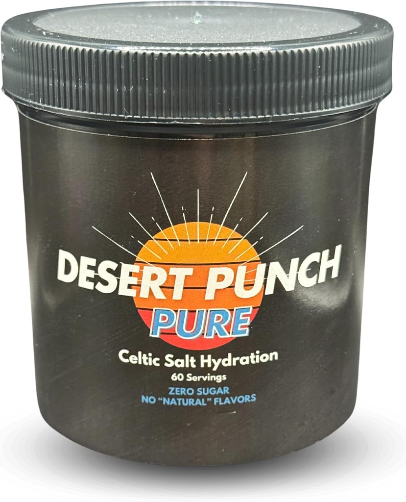 Celtic Salt Electrolyte Hydration pulver (60 Serveringer - Sukkerfri - Light Citrus Flavor)