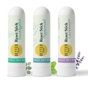 Betterbrand Reset Stick Trio – Natural Nasal Inhaler for Congestion Relief, Peppermint, Eucalyptus & Lavender Aromatherapy, Non-Medicated, Travel-Friendly Sinus Support - Pack of 3