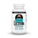 Source Naturals Lecithin 1200 mg, A Natural Emulsifier - 100 Softgels