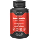 Naturalis New Zealand Fucoxanthin (4mg) | Made with FucoSlim® | Non-GMO, Soy & Gluten Free | 60 Softgels (2 Month Supply)