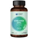 Vitamin World Chelated Zinc 50 mg - 250 Caplets, High Potency & Well Absorbed Chelated Zinc Supplement, Supports Immune, Skin & Antioxidant Health, Gluten-Free, 250 Days Supply